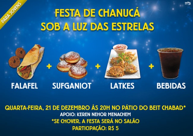 falafel jovens chanuca
